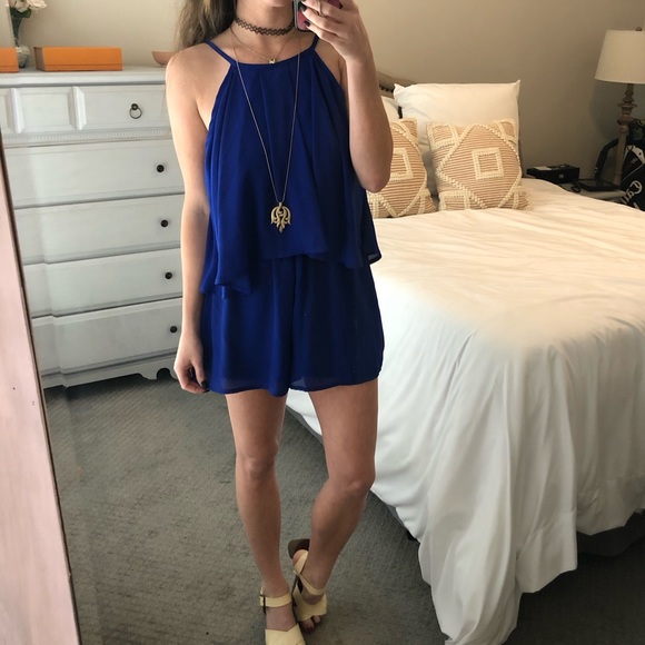 BRAND NEW blue romper - Picture 1 of 3